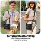 For Samsung Galaxy Tab S10 FE+ Rotatable Kickstand Grip Heavy Duty Hard Rugged Tablet Case(Black) - 5