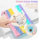 For Samsung Galaxy Tab S10 FE+ Rotatable Kickstand Grip Heavy Duty Hard Rugged Tablet Case(Colorful Pink) - 6