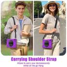 For Samsung Galaxy Tab S10 FE+ Rotatable Kickstand Grip Heavy Duty Hard Rugged Tablet Case(Purple) - 5