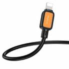hoco X108 Benefit 1m Silicone Fast Charging Data Cable, Interface:USB to 8 Pin(Black) - 3