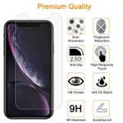 For iPhone 11 Pro / XS / X 10pcs xDfind 0.26mm 9H 2.5D Middle Aluminum Tempered Glass Film - 3