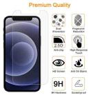 For iPhone 12 mini 10pcs xDfind 0.26mm 9H 2.5D Middle Aluminum Tempered Glass Film - 3