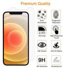 For iPhone 12 / 12 Pro 10pcs xDfind 0.26mm 9H 2.5D Middle Aluminum Tempered Glass Film - 3