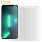 For iPhone 13 Pro Max 10pcs xDfind 0.26mm 9H 2.5D Middle Aluminum Tempered Glass Film - 1