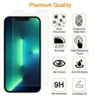 For iPhone 13 Pro Max 10pcs xDfind 0.26mm 9H 2.5D Middle Aluminum Tempered Glass Film - 3