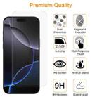 For iPhone 16 Pro Max 10pcs xDfind 0.26mm 9H 2.5D Middle Aluminum Tempered Glass Film - 3