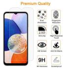 For Samsung Galaxy A14 4G / 5G / M14 10pcs xDfind 0.26mm 9H 2.5D Middle Aluminum Tempered Glass Film - 3