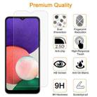 For Samsung Galaxy A22 5G / A23 10pcs xDfind 0.26mm 9H 2.5D Middle Aluminum Tempered Glass Film - 3
