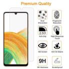 For Samsung Galaxy A34 5G 10pcs xDfind 0.26mm 9H 2.5D Middle Aluminum Tempered Glass Film - 3