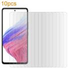 For Samsung Galaxy A53 5G 10pcs xDfind 0.26mm 9H 2.5D Middle Aluminum Tempered Glass Film - 1