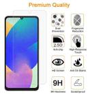 For Samsung Galaxy F06 5G 10pcs xDfind 0.26mm 9H 2.5D Middle Aluminum Tempered Glass Film - 3