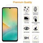 For Samsung Galaxy M06 5G 10pcs xDfind 0.26mm 9H 2.5D Middle Aluminum Tempered Glass Film - 3