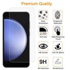 For Samsung Galaxy S23 FE 5G 10pcs xDfind 0.26mm 9H 2.5D Middle Aluminum Tempered Glass Film - 3