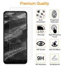 For Redmi 13 5G / 4G / Note 13R 10pcs xDfind 0.26mm 9H 2.5D Middle Aluminum Tempered Glass Film - 3