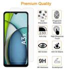 For Redmi A3x 10pcs xDfind 0.26mm 9H 2.5D Middle Aluminum Tempered Glass Film - 3