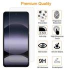 For Redmi Note 14 4G 163.25mm 10pcs xDfind 0.26mm 9H 2.5D Middle Aluminum Tempered Glass Film - 3