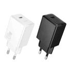 hoco N68 PD20W Type-C Single Port Charger, Specification:EU Plug(White) - 2