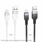 hoco X109 Energy 1m Silicone Fast Charging Data Cable, Interface:USB to Micro(White) - 2