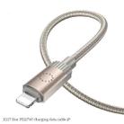 hoco X117 1m Star PD 27W Fast Charging Data Cable, Interface:PD to 8 Pin(Gold) - 3