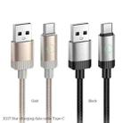 hoco X117 1m Star Fast Charging Data Cable, Interface:USB to Type-C(Black) - 2