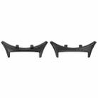 For vivo Watch 5 / iQOO Watch 5 One Pair Metal Head Adapter Watch Band Connector(Black) - 1
