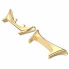 For vivo Watch 5 / iQOO Watch 5 One Pair Metal Head Adapter Watch Band Connector(Gold) - 2