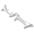 For vivo Watch 5 / iQOO Watch 5 One Pair Metal Head Adapter Watch Band Connector(Silver) - 2