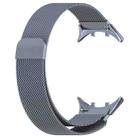 For vivo Watch 5 / iQOO Watch 5 Milan Magnetic Steel Mesh Watch Band(Space Grey) - 2