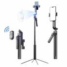 FUNSNAP A8 AI Smart Face Tracking Selfie Stick 5-axis Anti-shake Stand(Black) - 2