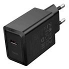 hoco N70 PD30W Type-C Single Port Charger, Specification:EU Plug(Black) - 3