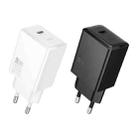hoco N70 PD30W Type-C Single Port Charger, Specification:EU Plug(White) - 2