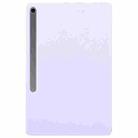 For Samsung Galaxy Tab S10 FE+ Fixed Buckle Magnetic Deformation Leather Tablet Case(Purple) - 3