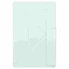 For Samsung Galaxy Tab S8+ / S7+ Fixed Buckle Magnetic Deformation Leather Tablet Case(Baby Green) - 2