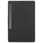 For Samsung Galaxy Tab S8 / S7 Fixed Buckle Magnetic Deformation Leather Tablet Case(Black) - 3