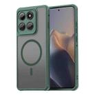 For Motorola Edge 60 Pro Fan Dun Series TPU Hybrid PC Frosted Magsafe Phone Case(Green) - 1