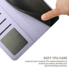 For iPhone 17 Pro Max Skin Feel Butterfly Embossed Flip Leather Phone Case(Purple) - 3