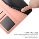 For iPhone 17 Pro Max Skin Feel Butterfly Embossed Flip Leather Phone Case(Pink) - 3
