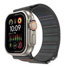 For Apple Watch 46mm / 49mm / 45mm / 44mm Traveler Nylon Watch Band(Grey) - 1
