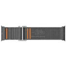 For Apple Watch 46mm / 49mm / 45mm / 44mm Traveler Nylon Watch Band(Grey) - 2
