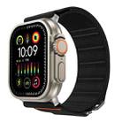 For Apple Watch 42mm / 41mm / 40mm / 38mm Traveler Nylon Watch Band(Black) - 1