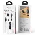 Yesido CA92 100W 5A USB-C / Type-C to Dual Type-C 2 in 1 Charging Cable, Length:1.2m(Black) - 3