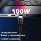Yesido CA92 100W 5A USB-C / Type-C to Dual Type-C 2 in 1 Charging Cable, Length:1.2m(Black) - 4