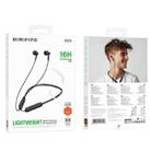 Borofone BE70 Light Neck-mounted BT Earphones(Black) - 3