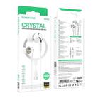 Borofone BM90 Miller Universal Digital Wired Earphones with Microphone, Length: 1.2m, Interface:Type-C(White) - 3