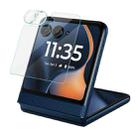 For Motorola Razr 60 1 Sets imak Lens Film + Glass Rear Screen Sticker - 1