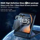 For Motorola Razr 60 1 Sets imak Lens Film + Glass Rear Screen Sticker - 2