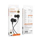 Borofone BM94 Sonar Type-C Interface Universal Digital Wired Earphones with Microphone, Length: 1.2m(Black) - 3