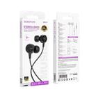 Borofone BM94 Sonar 3.5mm Interface Universal Wired Earphones with Microphone, Length: 1.2m(Black) - 3