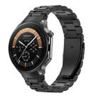 For OPPO Watch X2 / X xDfind Three Beads Quick Release Metal Watch Band(Black) - 1