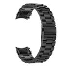 For OPPO Watch X2 / X xDfind Three Beads Quick Release Metal Watch Band(Black) - 2